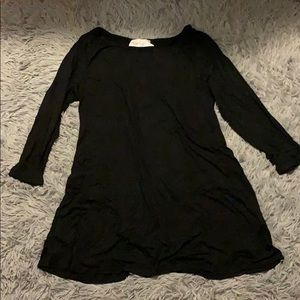 a black long sleeve